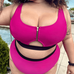 Bikini Top - Hasta La Vista - Hot Pink - Snag