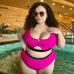 Bikini Top - Hasta La Vista - Hot Pink - Snag