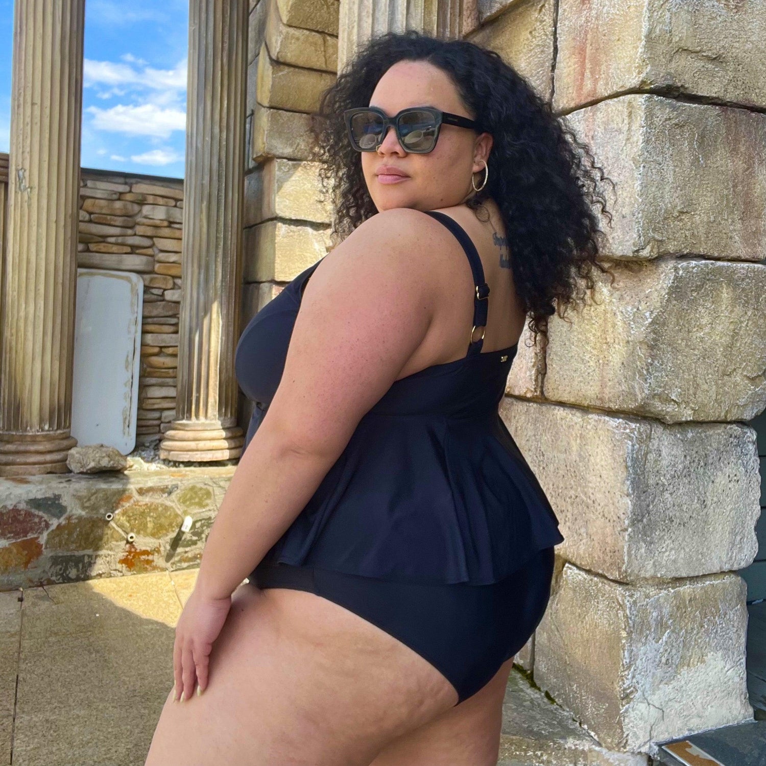 Bikini Top - Who you gonna call? - Black - Snag