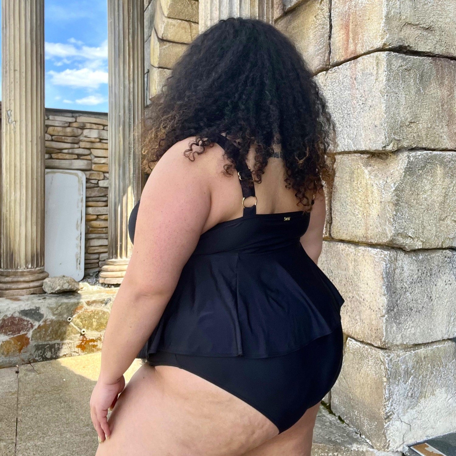 Bikini Top - Who you gonna call? - Black - Snag