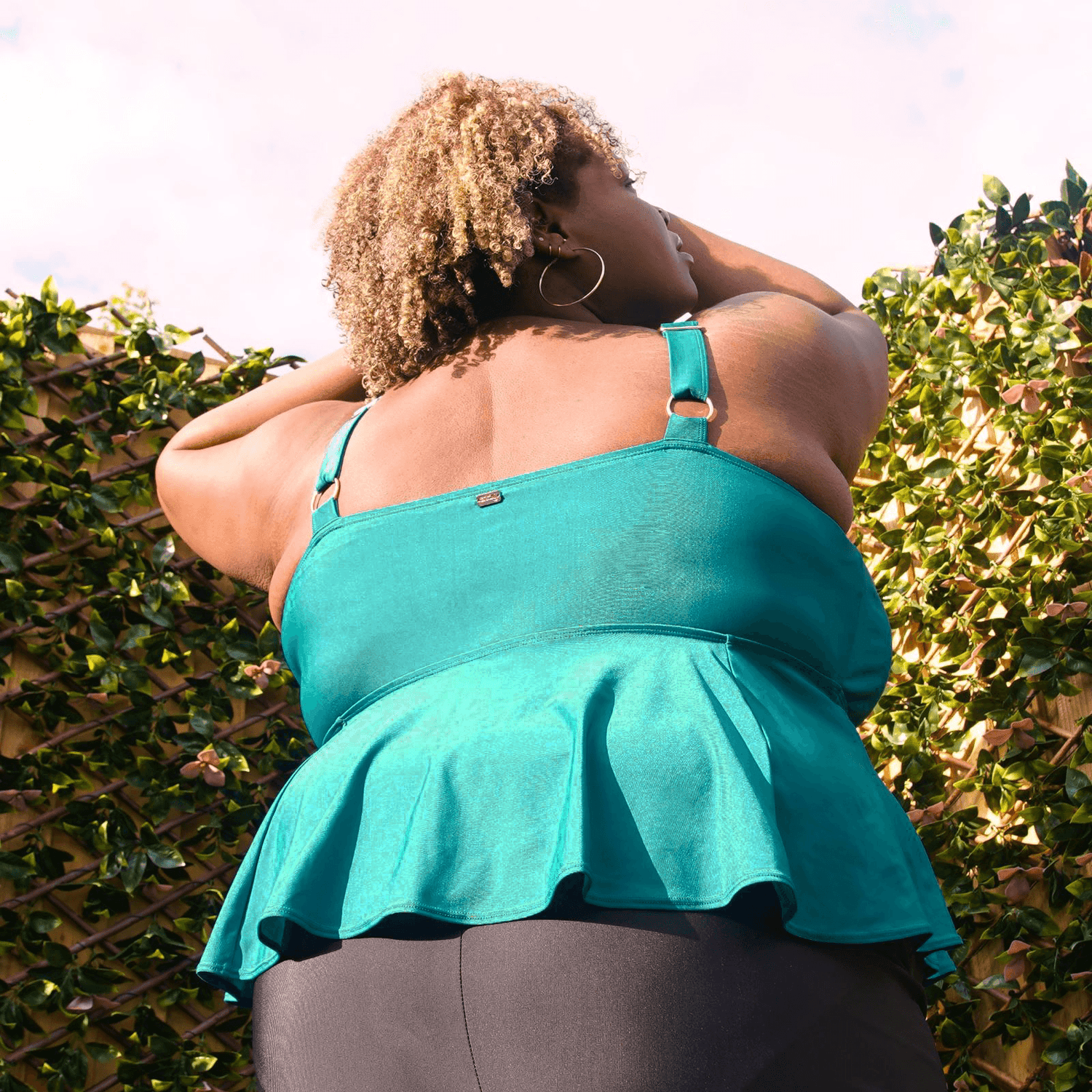 Bikini Top - Who you gonna call? - Teal - Snag