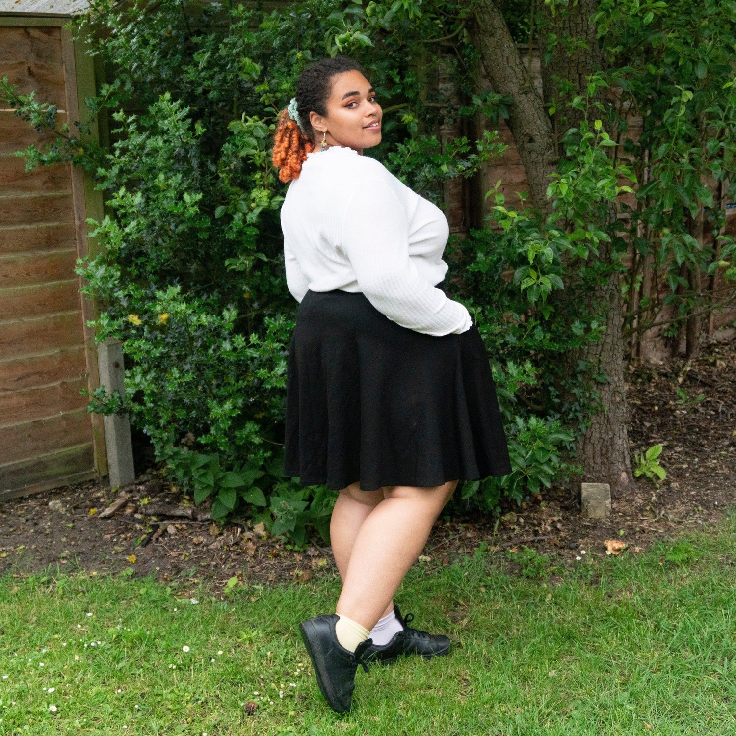 Flare Skirt - Oh My Gosh! - Black - Snag