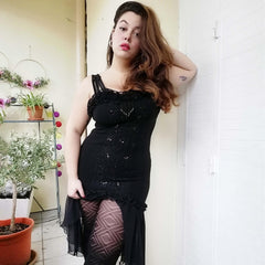 Lace Tights - Diamond Age - Snag