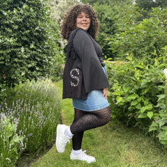 Lace Tights - Diamond Age - Snag