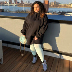 Longline Hoodie - Black - Snag