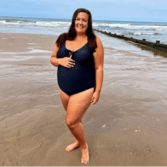 Maternity Swimsuit - That loving feel'in - Black - Snag