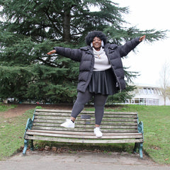 Merino Wool Footless Tights - Storm Cloud - Snag