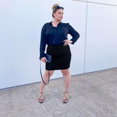 Mini Skirt - Oh! - Black - Snag