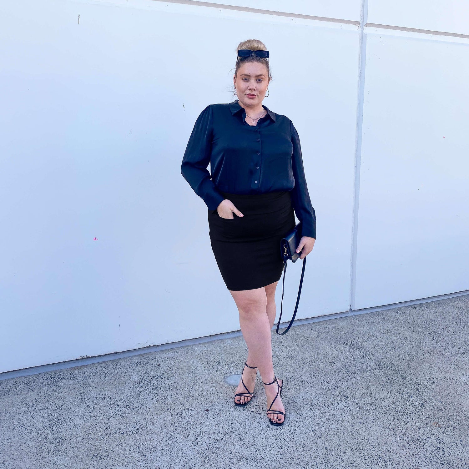 Mini Skirt - Oh! - Black - Snag