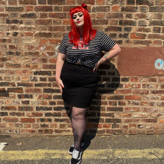 Mini Skirt - Oh! - Black - Snag