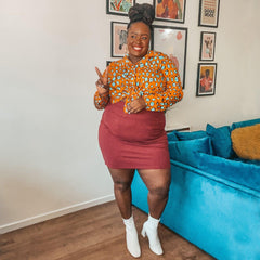 Mini Skirt - Oh! - Burgundy - Snag