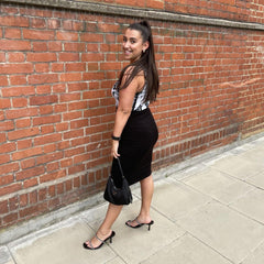 Pencil Skirt - Oh my! - Black - Snag