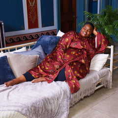 Satin Robe - Fortune - Snag