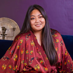 Satin Robe - Fortune - Snag