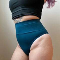 Super High Leg Knickers - Aurora - Snag