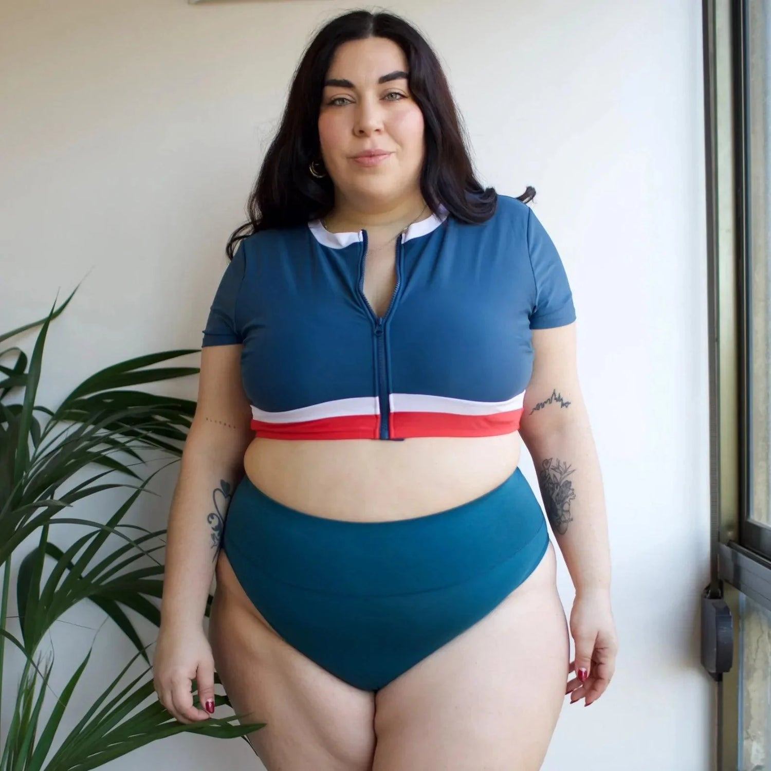 Super High Leg Knickers - Aurora - Snag