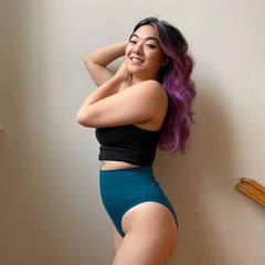 Super High Leg Knickers - Aurora - Snag