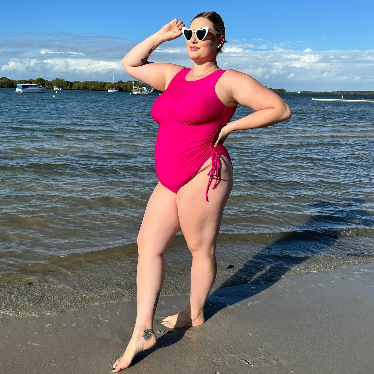 Swimsuit - I'll fly with you - Hot Pink - Snag