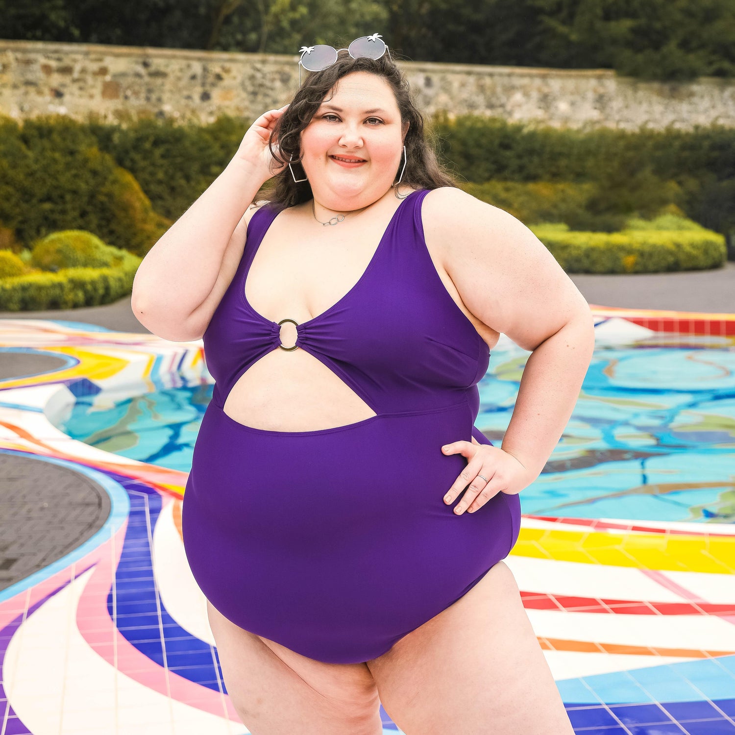 Swimsuit - Wax on, Wax off - Purple - Snag