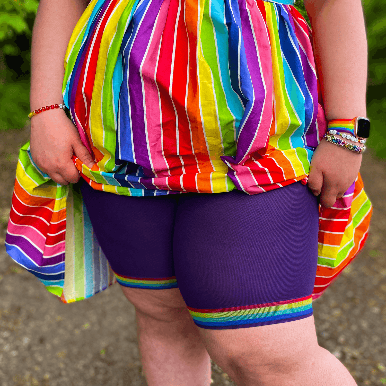 Stay Cool Chub Rub Shorts - Pride - Human Nature