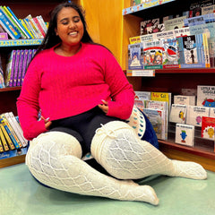 Thigh High Socks - Snowball - Snag