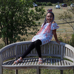 Tween Footless Tights - Black - Snag