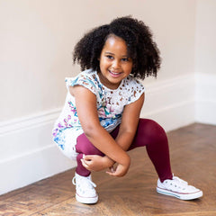 Tween Tights - Burgundy - Snag