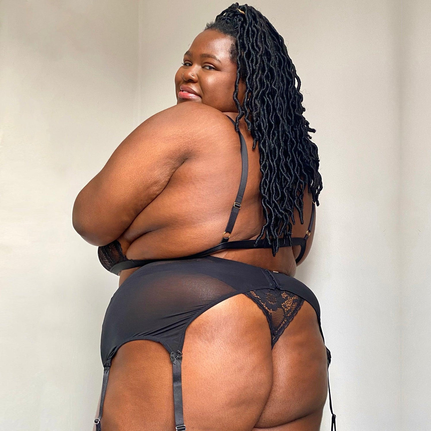 Vintage Suspender Belt - Betty - Snag